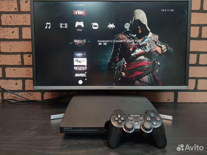 PS3 Slim, Super Slim, Fat, прошитые Hen/ Rebug