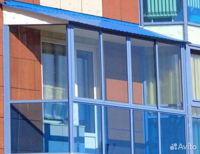 Балконы французкое остекление