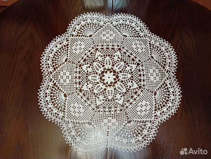 Салфетки вязанные