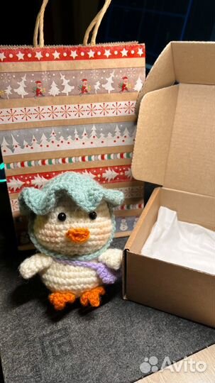 Вязаные игрушки ручной работы 