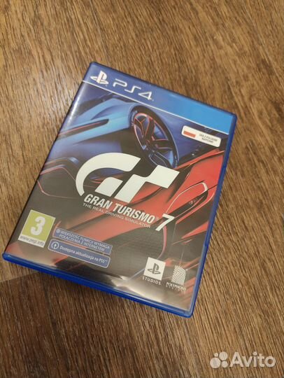 Gran Turismo 7 ps4 диск