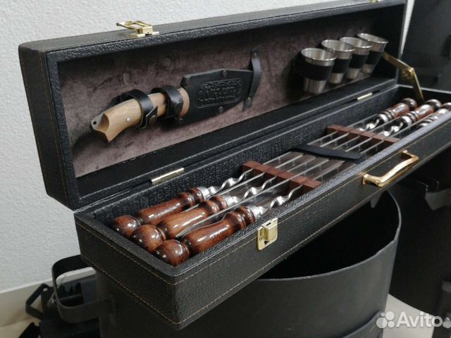 Шашлычный набор шампуров