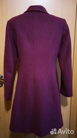 Пальто полушерстяное 46