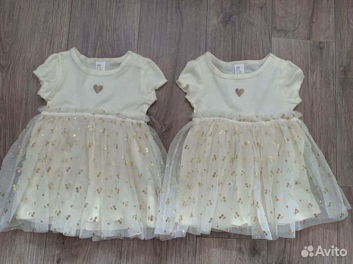 Платье для девочки hm 80