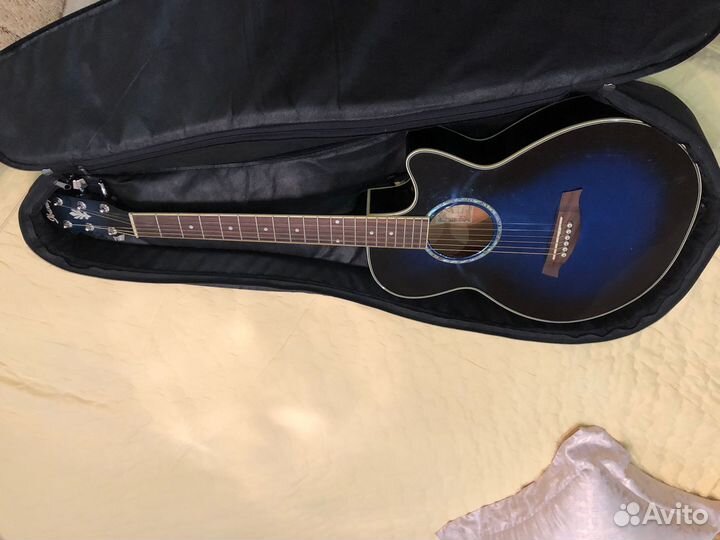 Электро-акустическая гитара Ibanez и комбик