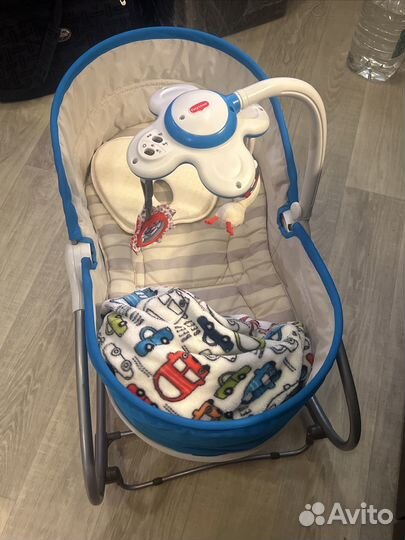 Люлька -шезлонг-баунсер Tiny Love