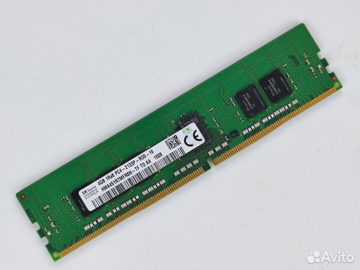 Оперативная память DDR4 4Gb Reg ECC 2133 Hynix