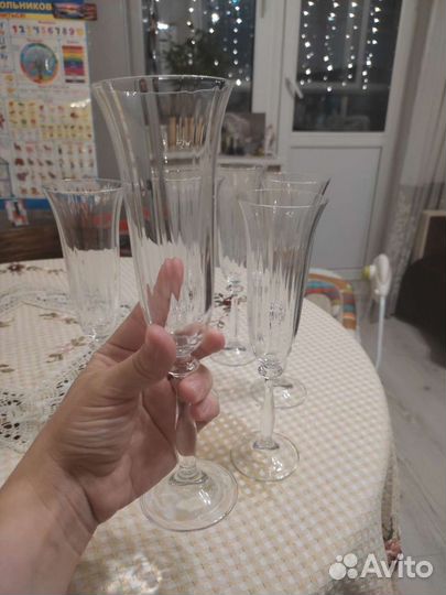 Бокалы, фужеры Angela, Bohemia