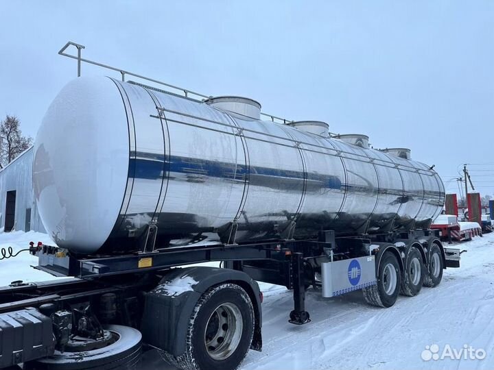 Полуприцеп пищевая цистерна BERGHEL 27300Л 3-осная, 2025