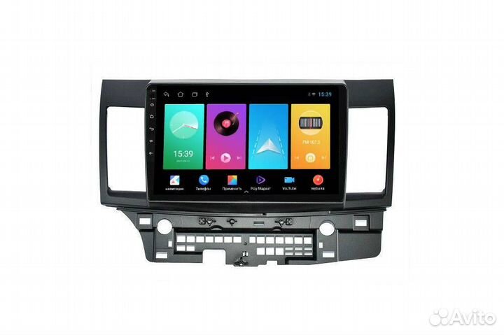 Штатная магнитола для Mitsubishi Lancer X Android