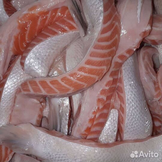 Продукция горячего копчения,семга