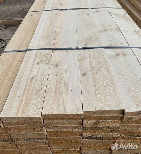 Доска обрезная 50х150х6000