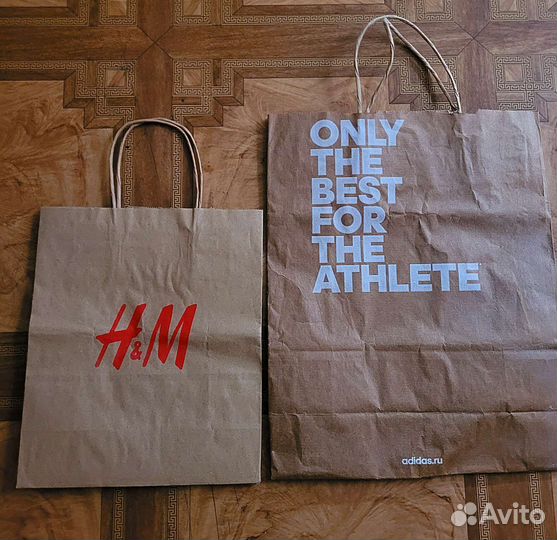 Бумажные пакеты с ручками