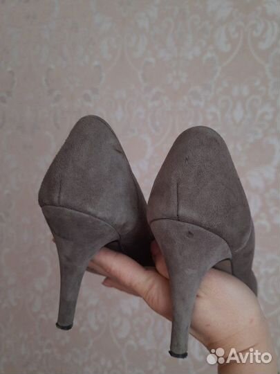 Туфли женские 37 размер натуральная замша