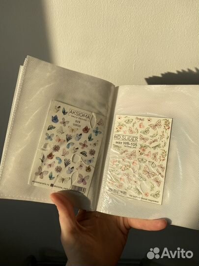 Слайдеры для ногтей/маникюра (набор)