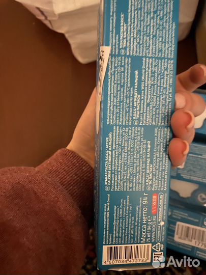 Зубная паста rocs