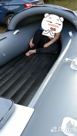 Лодка пвх gladiator 380Е нднд ширина кокпита 82см