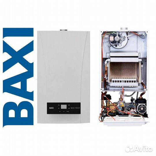 Котел газовый настенный baxi ECO nova 24F двухкон