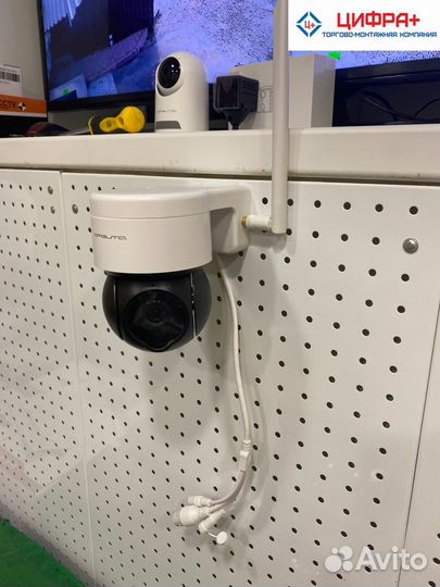 Видеонаблюдение. Поворотная Wi-Fi видеокамера 2Mp