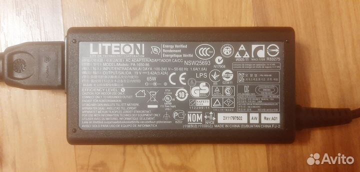 Блок питания для ноутбука pa-1650-86
