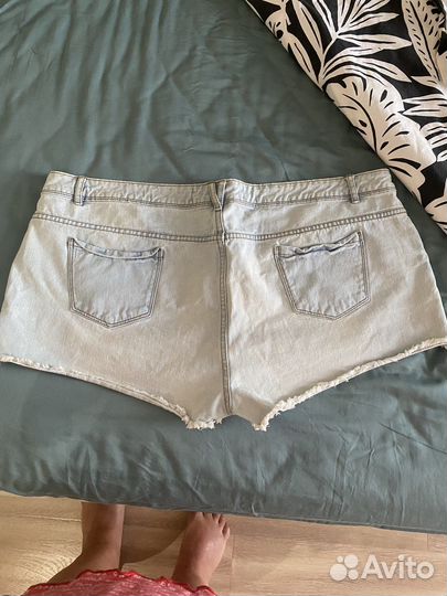 Шорты джинсовые 52-54-56 большого размера