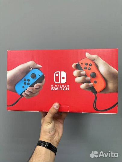 Игровая приставка Nintendo Switch Rev.2 Neon