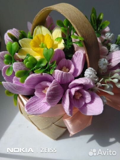 Подарки по поводу и без, букет из мыла