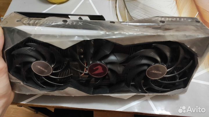 Видеокарта gigabyte RTX 3070 Ti aorus master