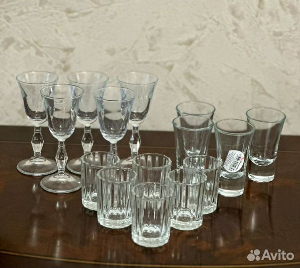 Бокалы стекло