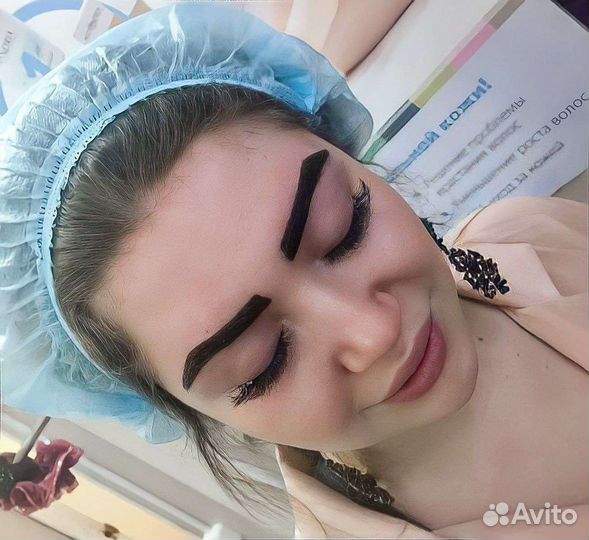 Наращивание ресниц на дому