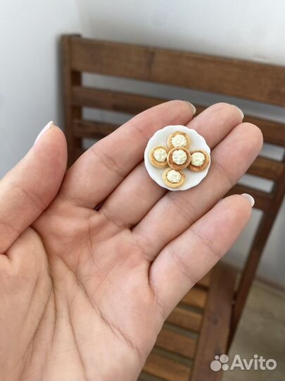 Миниатюрна еда для кукол набор,Август