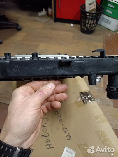 Радиатор охлаждения на audi a4 b5