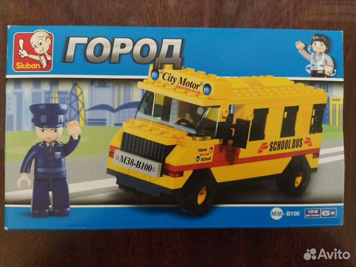 Конструкторы аналог Лего 4 шт