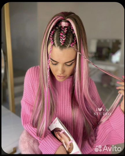 Плетение кос или афрокосы