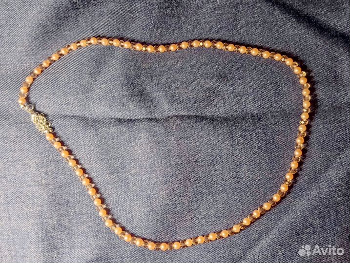 Бусы искусственный жемчуг