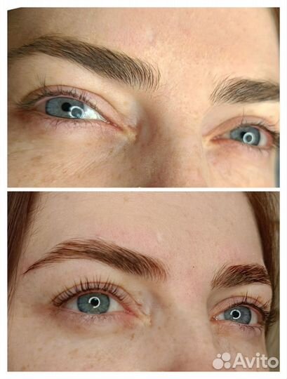 Ламинирование ресниц/оформление бровей