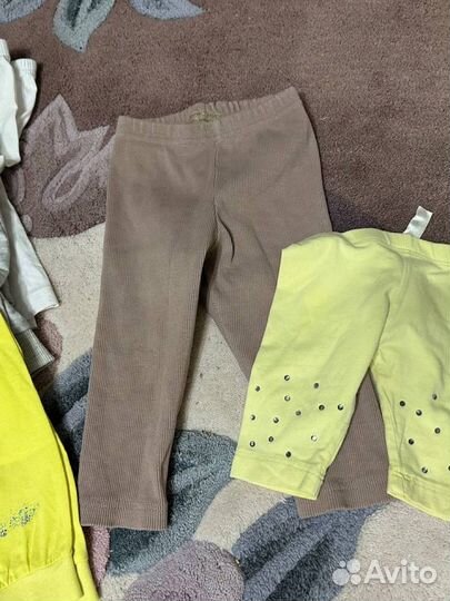 Пакет фирменных вещей на девочку 68 74