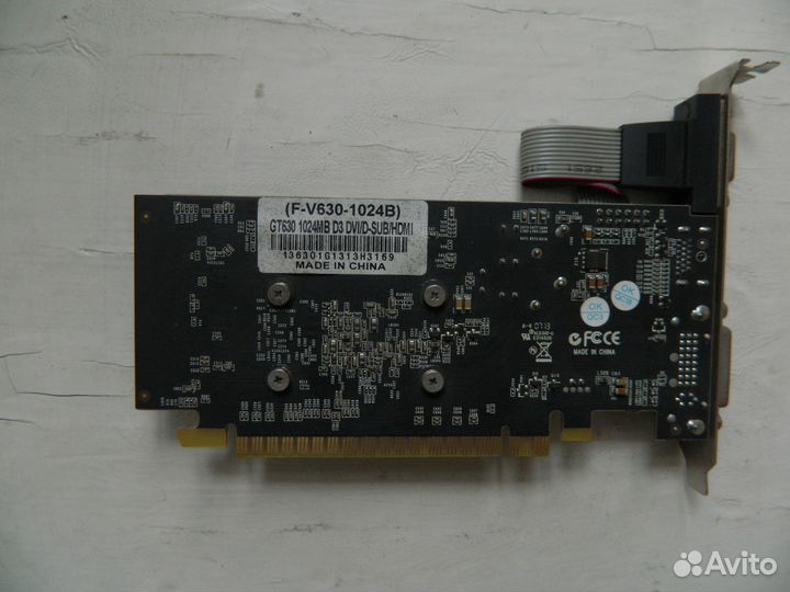 Видеокарта gt 630