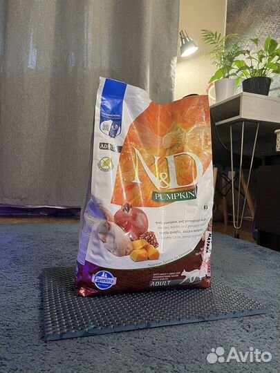 Farmina 5 кг беззерновой для кошек с перепелом