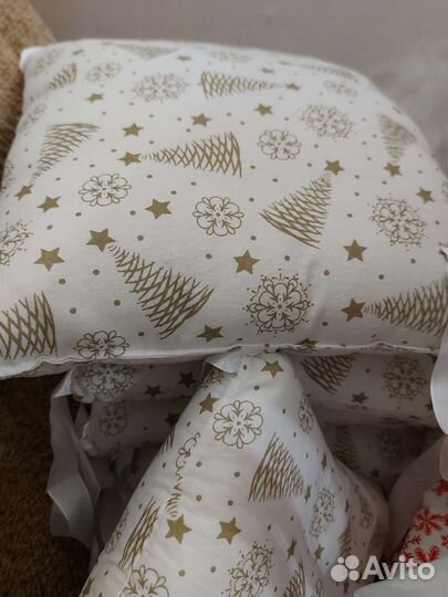 Бортики в детскую кроватку