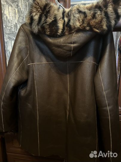 Дубленка женская 54