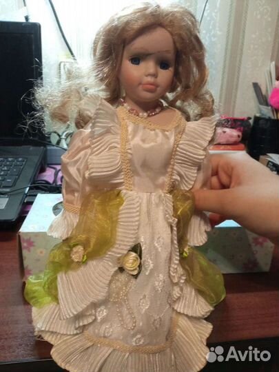 Куклы керамические, мягконабивные