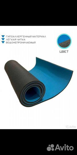 Коврик для фитнеса новый