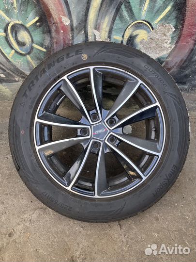 Колеса r17 Neo Wheels 742 на новой резине