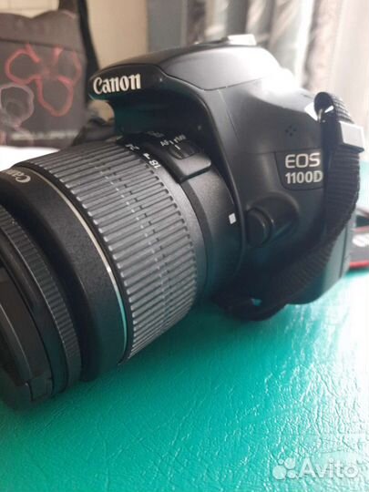Зеркальный фотоаппарат canon eos 1100d