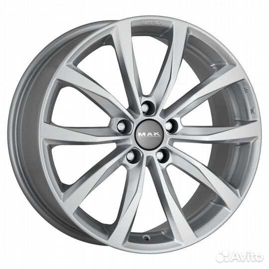 R17 5x112 7,5J ET54 D66,6 MAK Wolf Silver