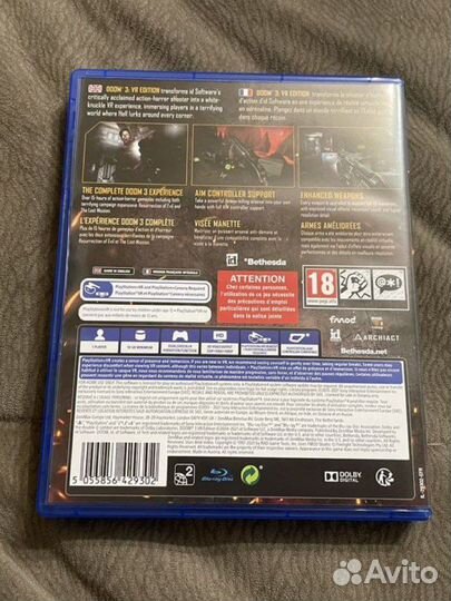 Doom 3 игра для приставки ps4 (Продажа/Обмен)