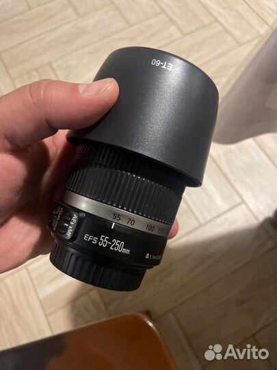 Объектив canon ef s 55 250mm