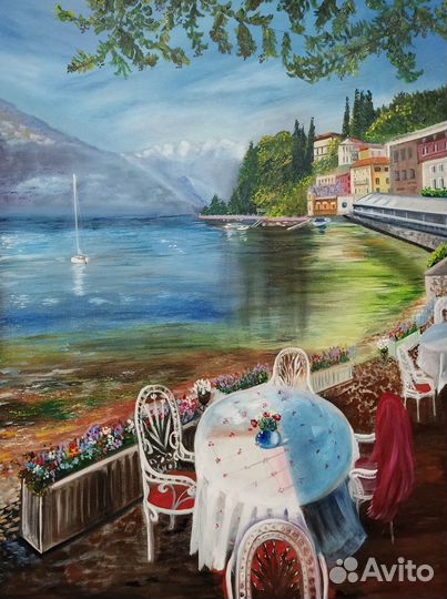 Настоящие картины маслом на холсте