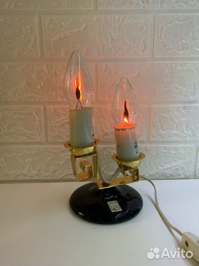 Светильник СССР мерцающая свеча